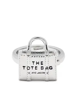 Marc Jacobs: Серебристая сумка-шоппер  The