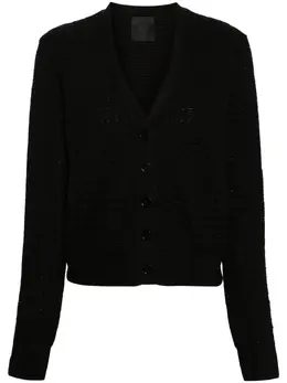 Givenchy: Жаккардовый кардиган  4G
