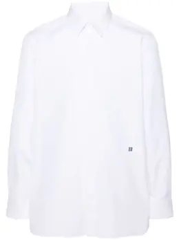 Givenchy: Белая рубашка  4G