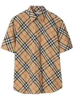 Burberry: Хлопковая рубашка 