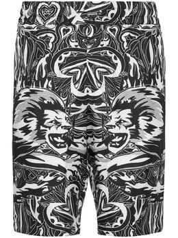 Philipp Plein: Шёлковые шорты 