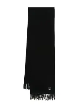 Maison Kitsuné: Чёрный шарф 