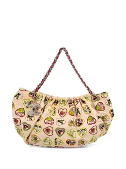 CHANEL Pre-Owned: Светлая сумка-шоппер 