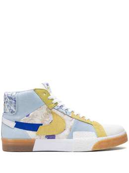 Nike: Многоцветные кроссовки  SB Zoom Blazer Mid