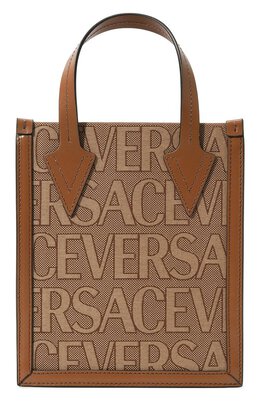 Versace: Коричневая сумка 