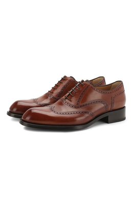 Brioni: Коричневые туфли 