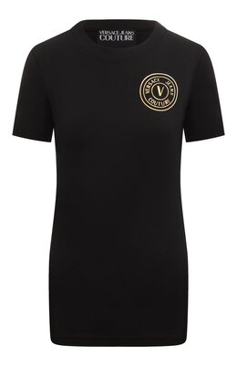 Versace Jeans Couture: Хлопковая футболка 