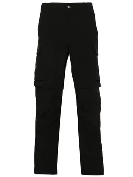 The North Face: Чёрные брюки  Logo