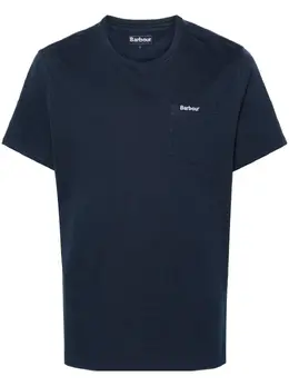 Barbour: Хлопковая футболка 
