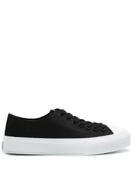 Givenchy: Чёрные кроссовки  City Low