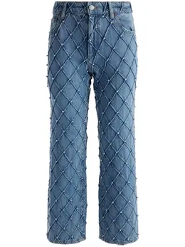 alice + olivia: Голубые джинсы 