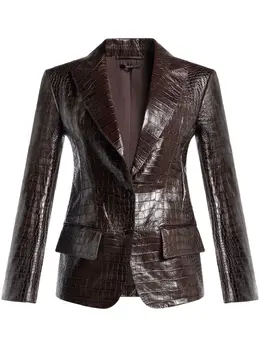 TOM FORD: Кожаный жакет 