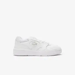 LACOSTE: Белые кроссовки 