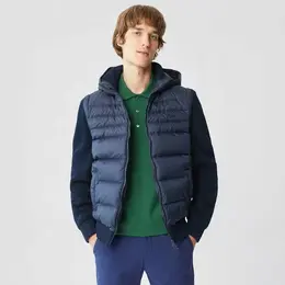 LACOSTE: Синяя куртка 