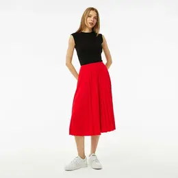 LACOSTE: Красная юбка 