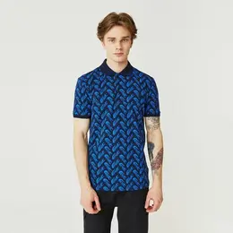 LACOSTE: Тёмное поло 