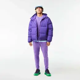LACOSTE: Фиолетовые брюки 