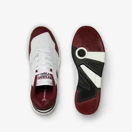 LACOSTE: Белые кроссовки 