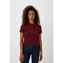 LACOSTE: Тёмное поло 
