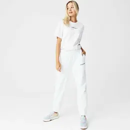 LACOSTE: Белые брюки 