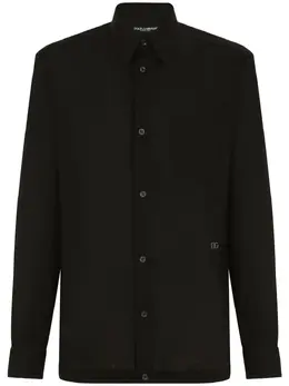 Dolce & Gabbana: Рубашка с длинным рукавом 