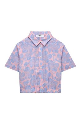 MSGM kids: Хлопковая рубашка 