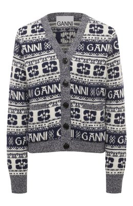 Ganni: Кардиган из шерсти 