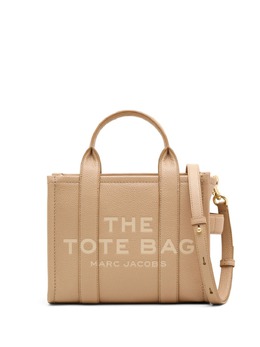 Marc Jacobs: Бежевая сумка-шоппер  The Small Tote