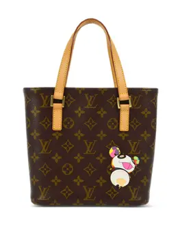 Louis Vuitton Pre-Owned: Коричневая сумка-шоппер 