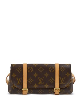 Louis Vuitton Pre-Owned: Коричневая поясная сумка 