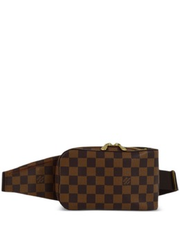 Louis Vuitton Pre-Owned: Коричневая поясная сумка 