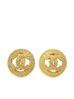 CHANEL Pre-Owned: Серьги 