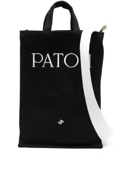 Patou: Чёрная сумка-шоппер 