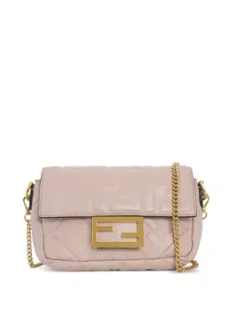 Fendi Pre-Owned: Розовая сумка 