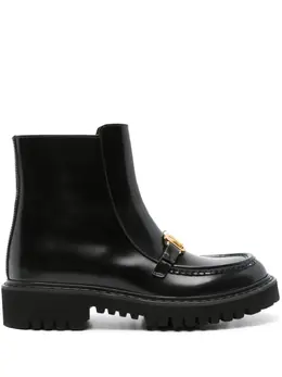 Valentino Garavani: Чёрные ботинки 