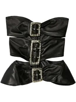 Jean Paul Gaultier: Кожаный топ 