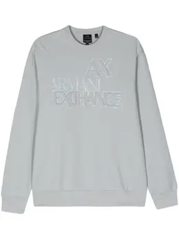 Armani Exchange: Хлопковый свитшот 