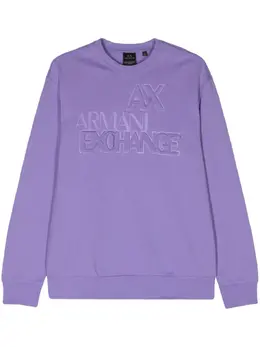 Armani Exchange: Хлопковый свитшот 