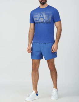 EA7 EMPORIO ARMANI: Сині шорти 