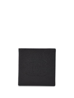CHANEL Pre-Owned: Чёрный кошелёк 