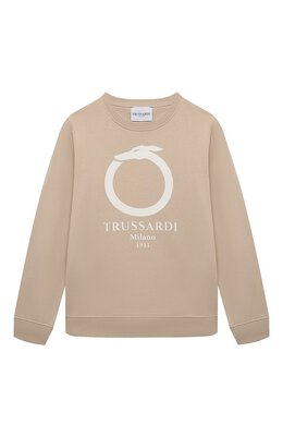 Trussardi junior: Хлопковый свитшот 