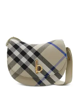 Burberry: Светлая сумка через плечо 