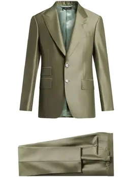 TOM FORD: Зелёный костюм 