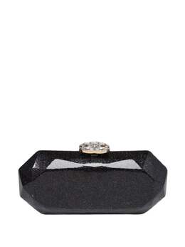 CHANEL Pre-Owned: Чёрный клатч 