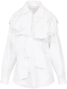 Maison Margiela: Белая рубашка 