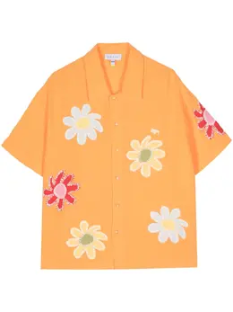 Mira Mikati: Рубашка с растительным принтом 