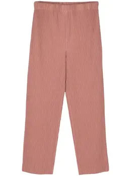 Homme Plissé Issey Miyake: Розовые брюки 