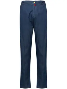 Kiton: Голубые брюки 