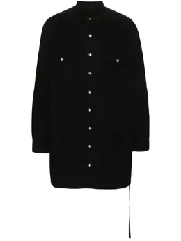 Rick Owens DRKSHDW: Рубашка с длинным рукавом 