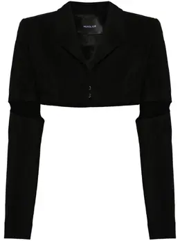 Mugler: Чёрная куртка 